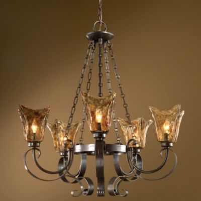 Vetraio Chandelier by Uttermost - Starlight Lighting USA and Canada